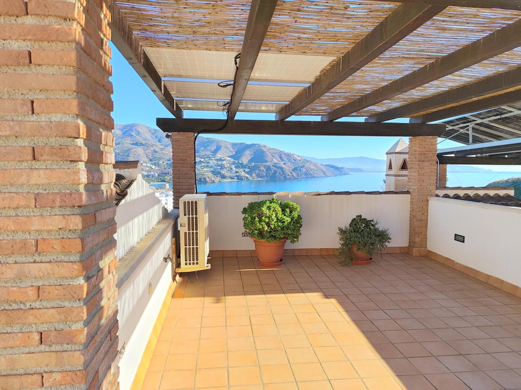Вилла Casa Acogedora Con Vistas Espectaculares - Cozy Seaview House - 24H Access - Private Parking Альмуньекар Экстерьер фото