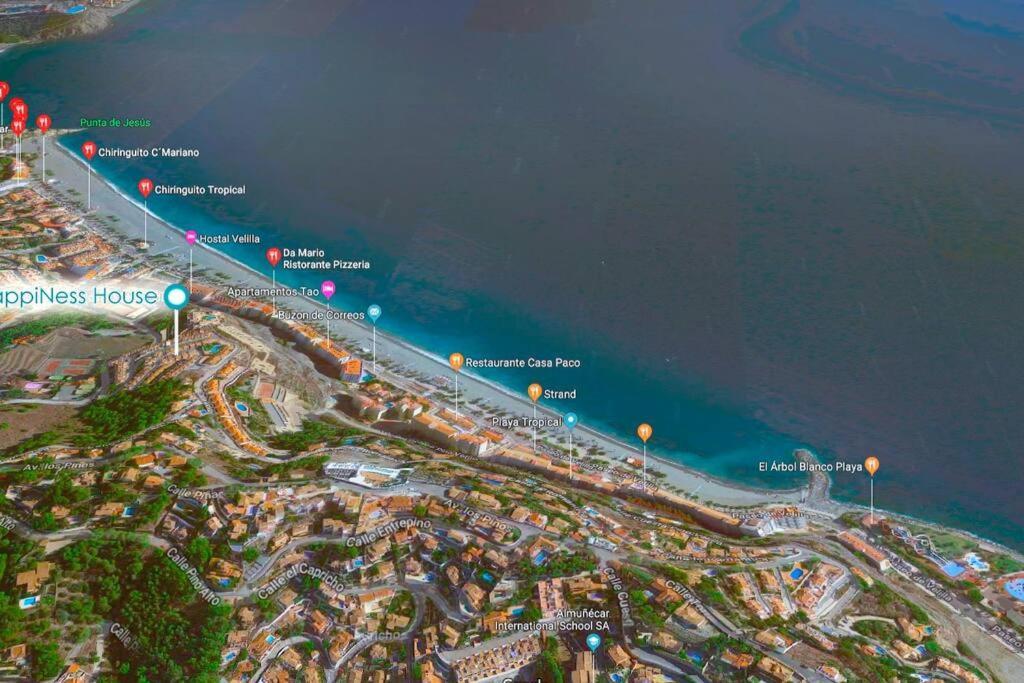 Вилла Casa Acogedora Con Vistas Espectaculares - Cozy Seaview House - 24H Access - Private Parking Альмуньекар Экстерьер фото
